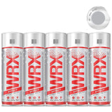 5X WRX Wheel Silver 702 Spray Paint 400ml