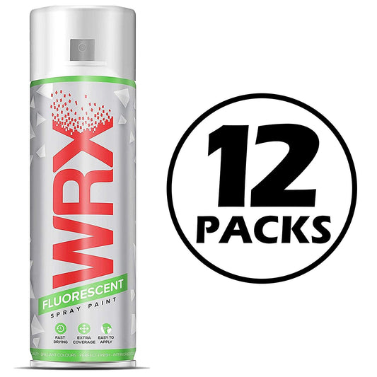 12X WRX Fluorescent Orange 522 Spray Paint 400ml