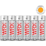 6X WRX Summertime Yellow Spray Paint 400ml