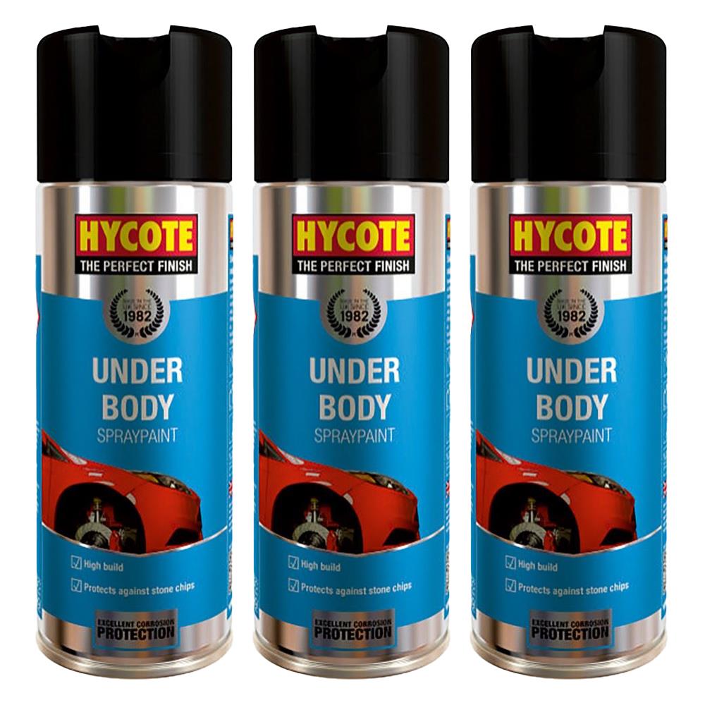 3X Hycote Under Body Spray 400ml