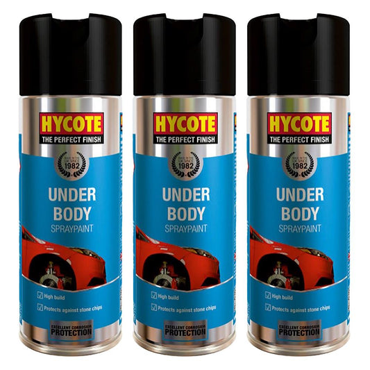 3X Hycote Under Body Spray 400ml