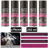 5X Chain Lube Spray 250ml