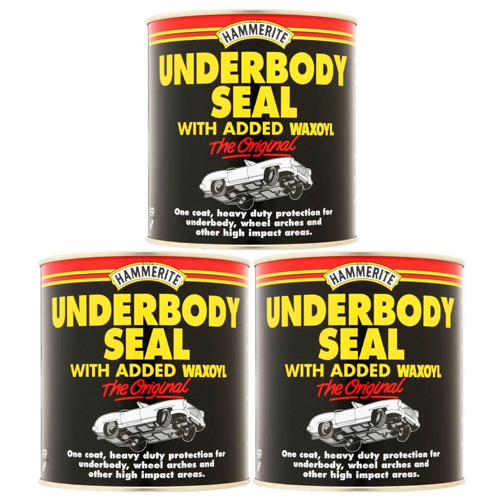 3X Hammerite Underbody Seal 1L