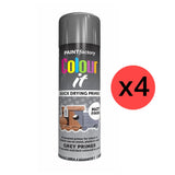 4X Paint Factory Grey Primer Spray 250ml