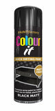 5X Paint Factory Black Matt Spray Paint 250ml