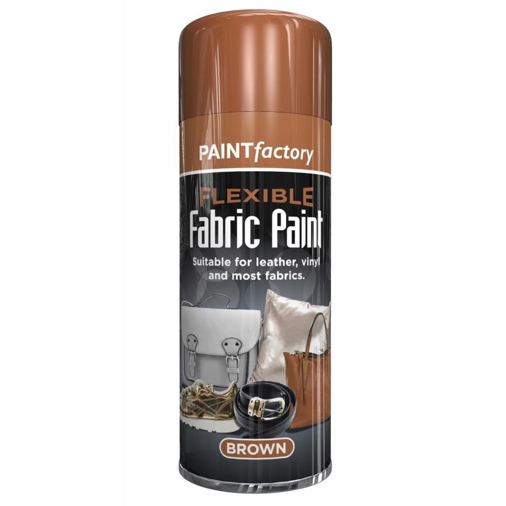 Brown Flexible Fabric & Vinyl Spray Paint Brown 200ml