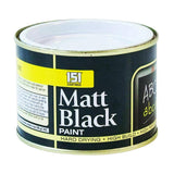 Matt Black Paint Tin 180ml