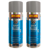 2X Hycote Bodyshop High Build Grey Spray Paint 400ml