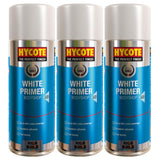 3X Hycote Bodyshop White Primer Spray 400ml