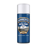 2X Hammerite Smooth Silver Spray Paint 400ml