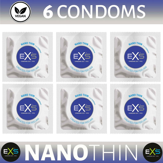 6X EXS Nano Thin Condoms