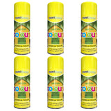 6X Paint Factory Daybreak Yellow Spray 400ml