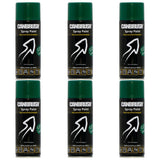 6X Canbrush C27 Green Spray Paint 400ml