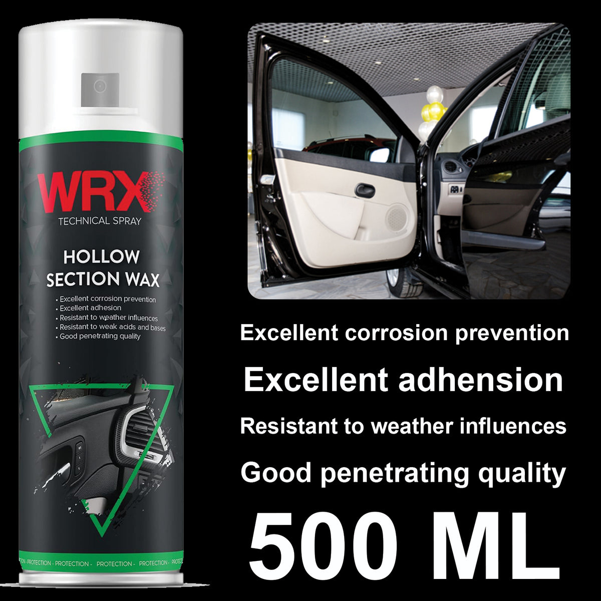 WRX Hollow Section Wax Spray 500ml