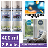 2X Paint Factory Glass Frosting Spray 400ml