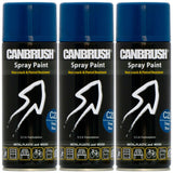 3X Canbrush C23 Deep Blue Spray Paint 400ml