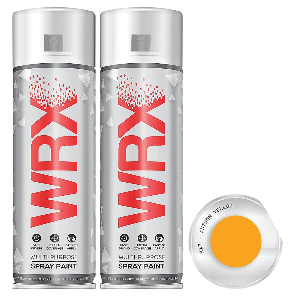 2X WRX Autumn Yellow Spray Paint 400ml