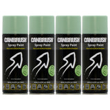 4X Canbrush C11 Surf Green Spray Paint 400ml