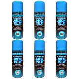 6X Paint Factory Blue Fluorescent Neon Spray Paint 200ml