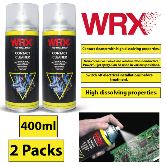 2X WRX Contact Cleaner Spray 400ml