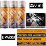 3X Rapide Copper Grease 250ml