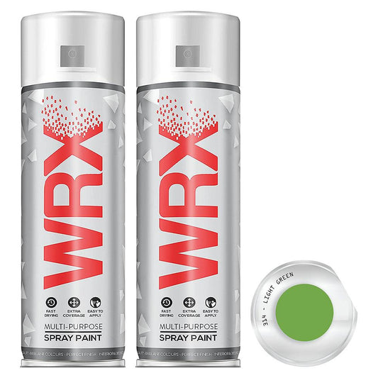 2X WRX Flat Light Green Spray Paint 400ml