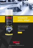 2X WRX Stainless Steel Spray Paint 400ml