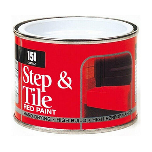 Step & Tile Red Paint Tin 180ml