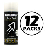 12X Canbrush C1 Clear Spray Paint 400ml