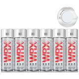 6X WRX Gloss White Spray Paint 400ml