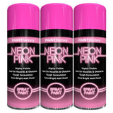 3X Paint Factory Fluorescent Neon Pink Spray Paint 200ml