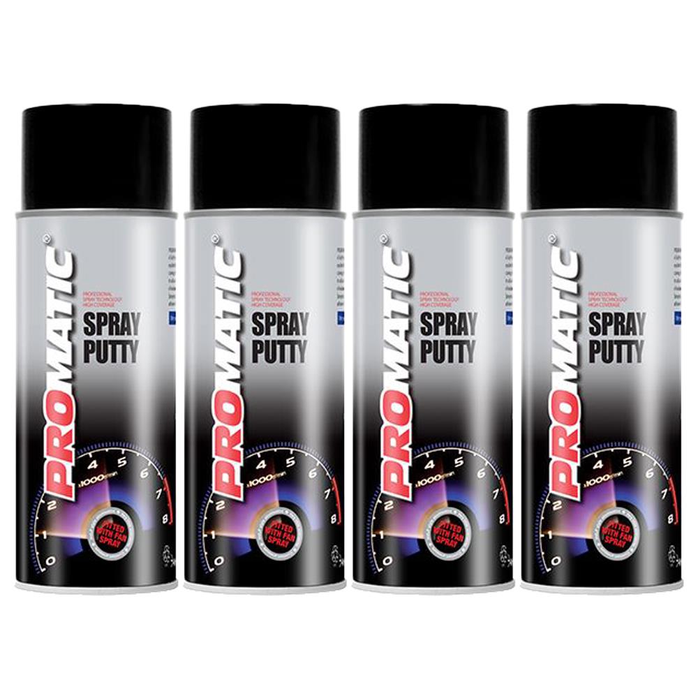 4X Promatic Spray Putty Spray Paint 400ml