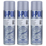 3X Upol Power Can Wheel Silver Spray Paint 500ml