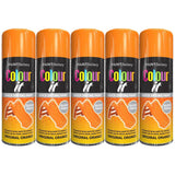 5X Paint Factory Original Orange Gloss Spray Paint 400ml