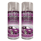 2X Auto Extreme Clear Lacquer 400ml