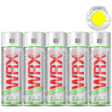 5X WRX Fluorescent Brazil Yellow 516 Spray Paint 400ml