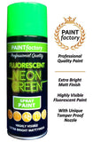 4X Paint Factory Neon Green Spray Paint 400ml