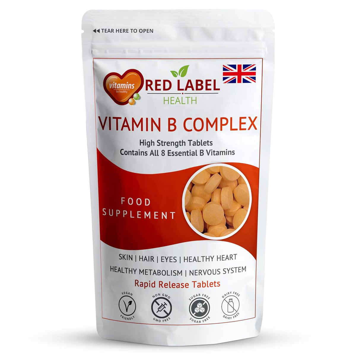 Vitamin B Complex - 30 Tablets