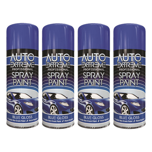 4X Auto Extreme Blue Spray Praint 400ml