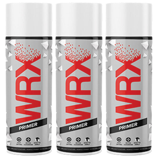 3X WRX Clear Surface Primer Spray Paints 400ml