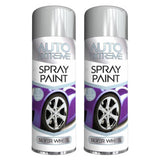 2X Auto Extreme Silver Wheel Spray Paint 250ml