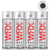 4X WRX Matt Black 526 Spray Paint 400ml