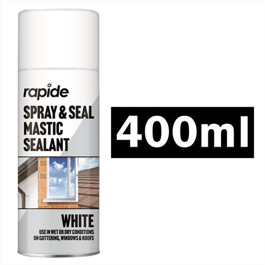 Rapide Spray And Seal 400ml White