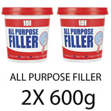 2X All Purpose Filler White Tub 600g