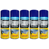 5X Paint Factory Galvanised Effect Spray Paint 400ml