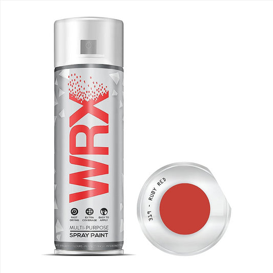 WRX Flat Ruby Red Spray Paint Solvent Based 400ml