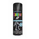 Paint Factory Flat Matt Black Spray Paint 250ml