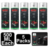 5X WRX High Gloss White Rally Paint 500ml