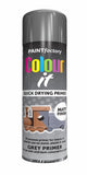 5X Paint Factory Grey Primer Spray 250ml