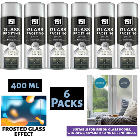 6X Glass Frosting Spray 400ml